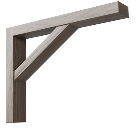 Designs Of Distinction Lexington Bar Bracket - Narrow/Tall, Walnut 01605009WL1
